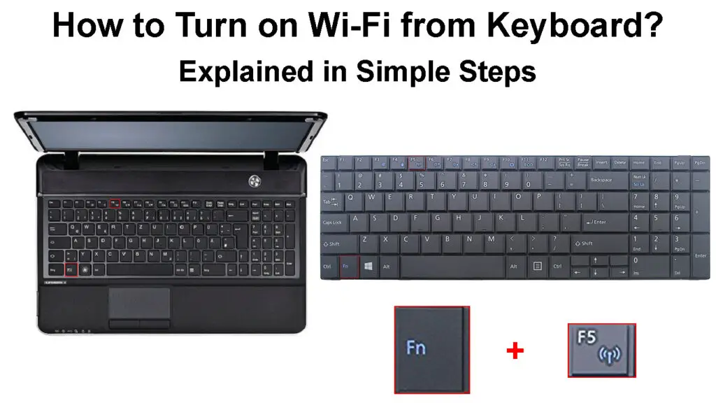 How to Turn on Wi-Fi from Keyboard