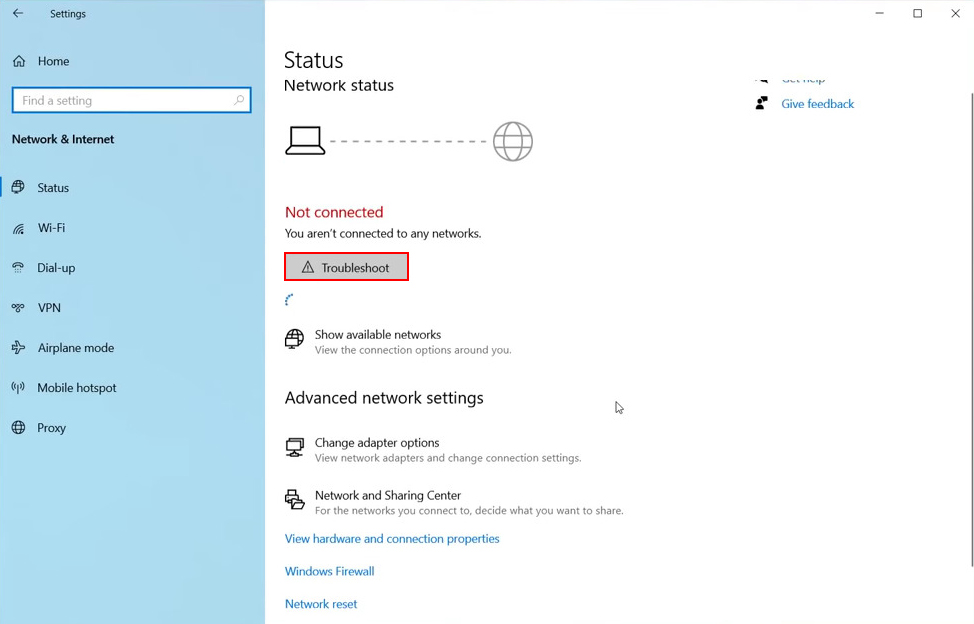 Network Connections and the Network Adapter