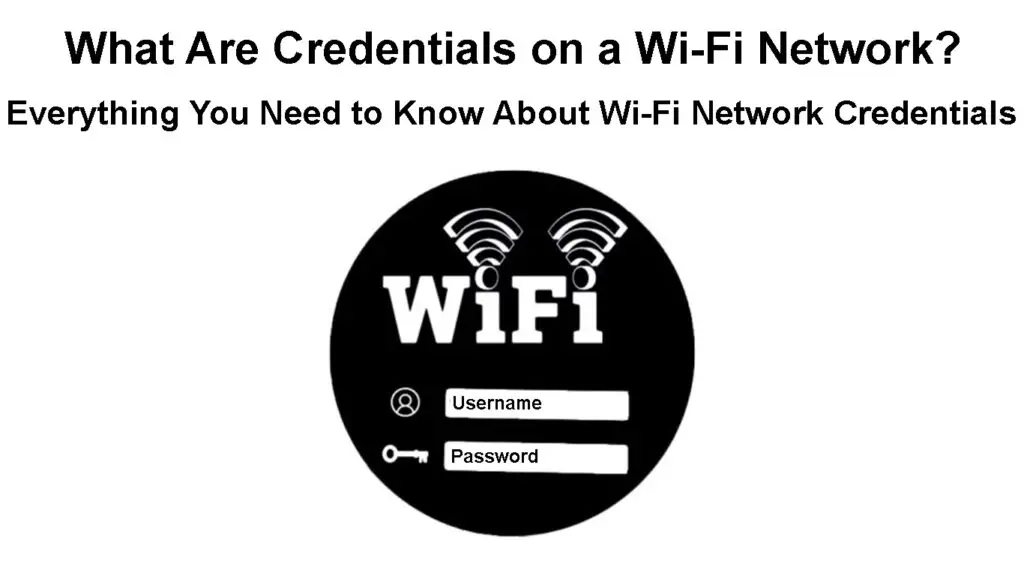 What Are Credentials on a Wi-Fi Network