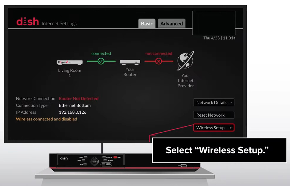 Wireless Setup