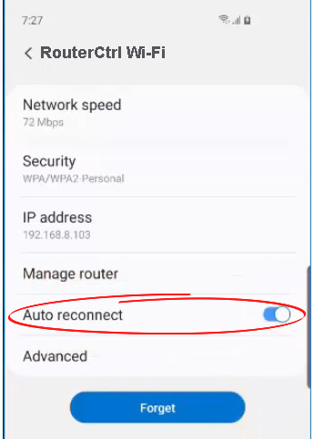 Auto-connect feature