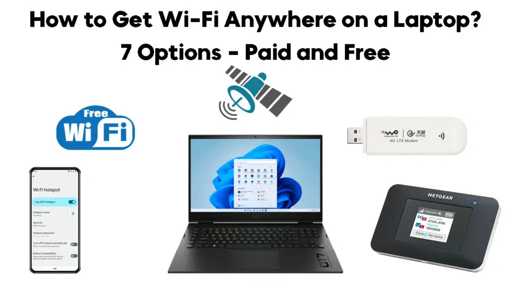 How to Get Wi-Fi Anywhere on a Laptop