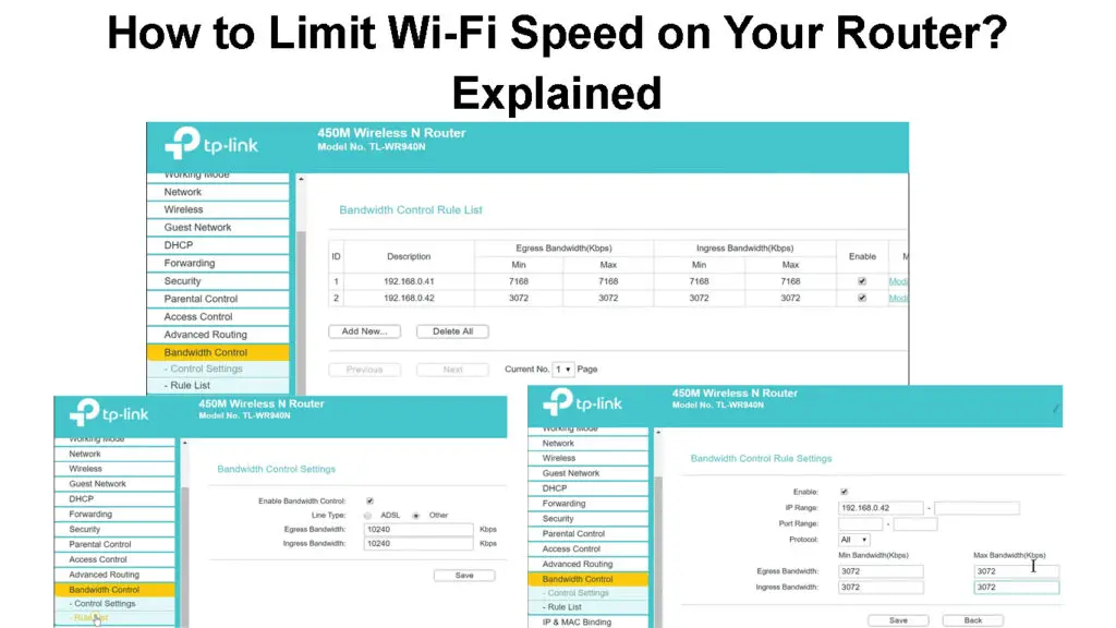 How to Limit Wi-Fi Speed on Your Router