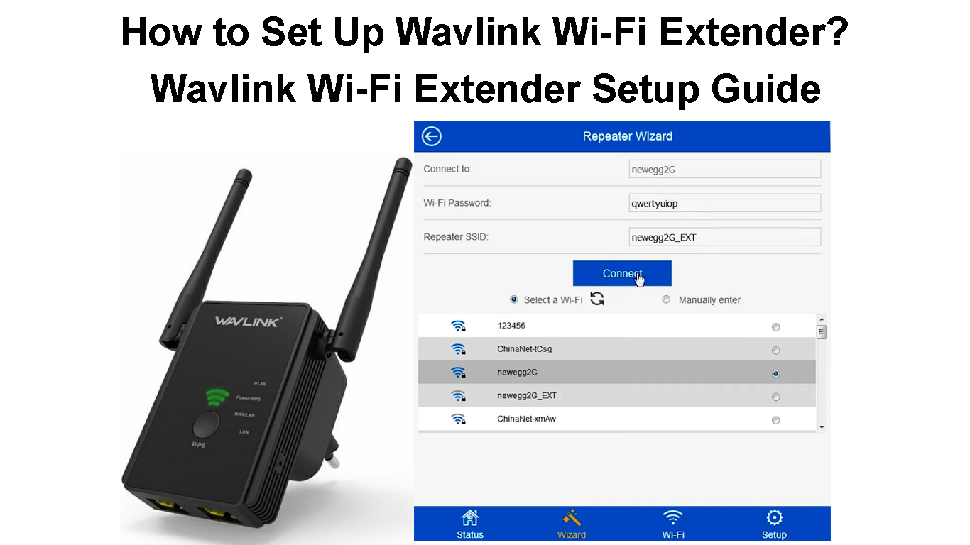 How to Set Up Wavlink Wi-Fi Extender? (Wavlink Wi-Fi Extender Setup ...