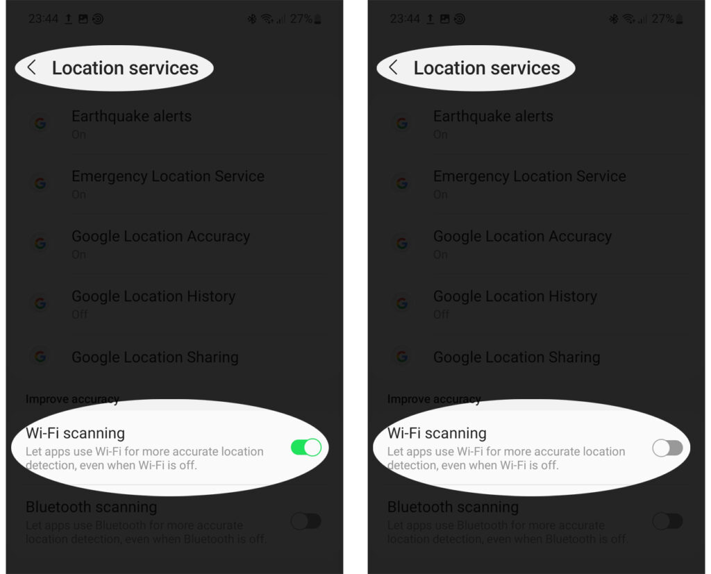 Location services