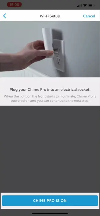 Plug the Ring Chime Pro