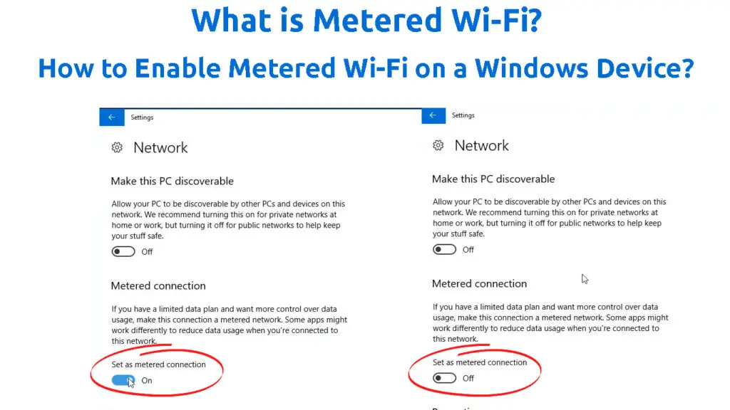 What is Metered Wi-Fi