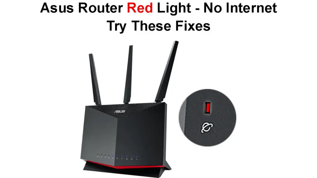 Asus Router Red Light