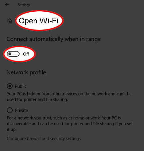 Connect automatically when in range