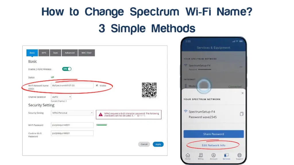 How to Change Spectrum Wi-Fi Name