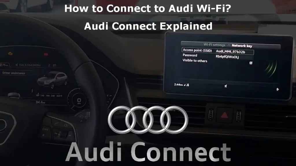 How to Connect to Audi Wi-Fi