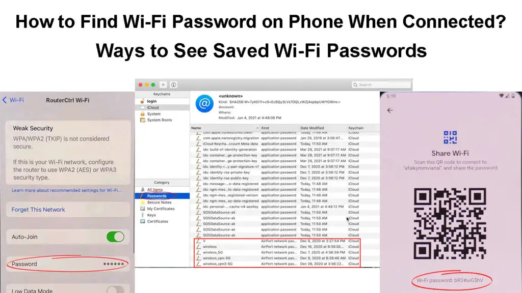 How to Find Wi-Fi Password on Phone When Connected