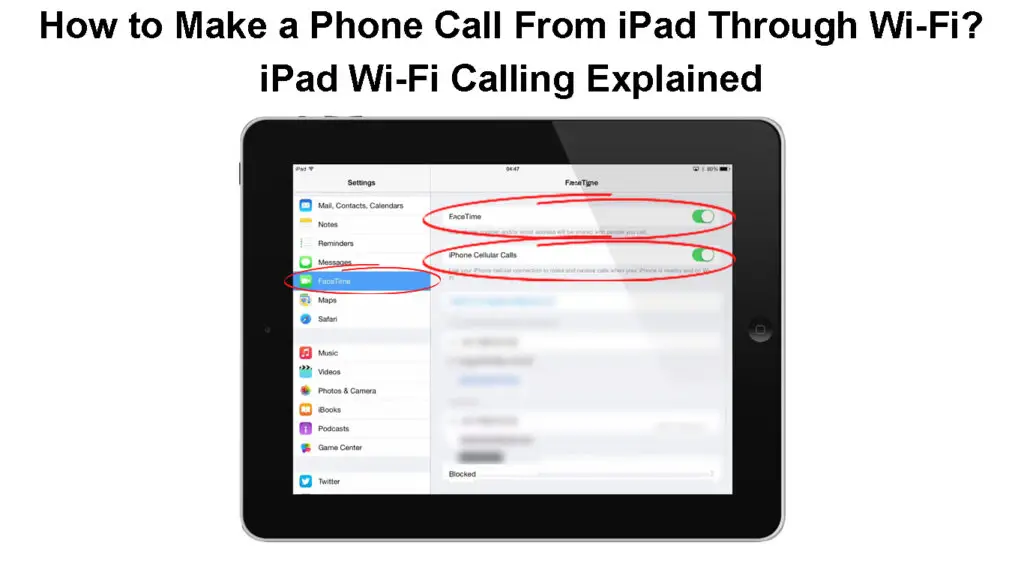 How to Make a Phone Call From iPad Through Wi-Fi