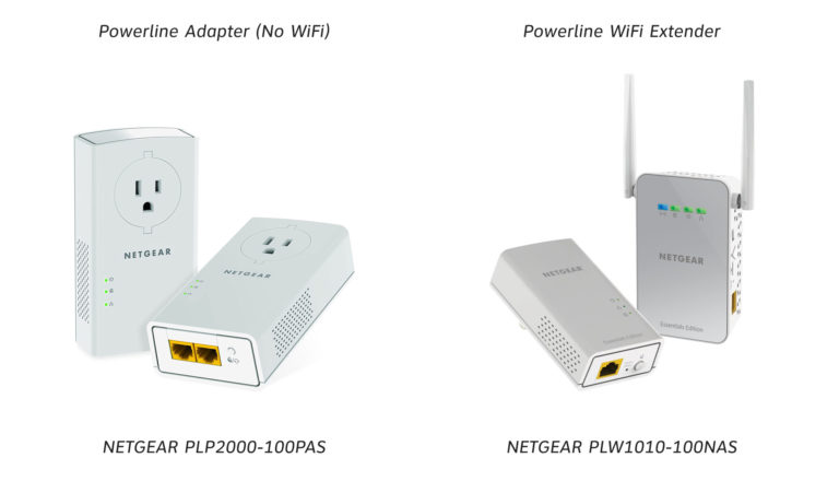 Powerline Adapter and Powerline Wi-Fi Extender