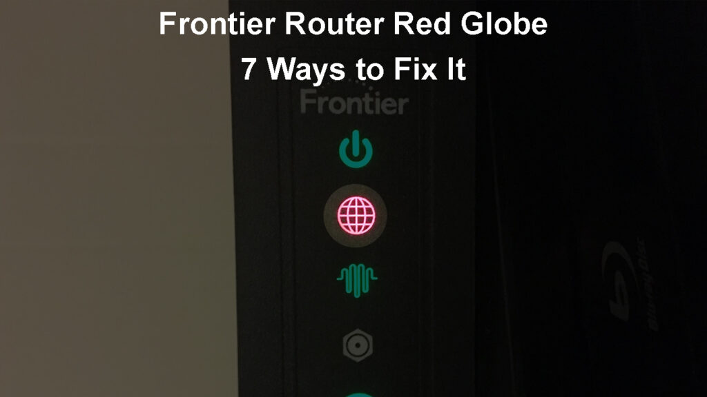Frontier Router Red Globe