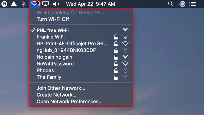 PHL free Wi-Fi